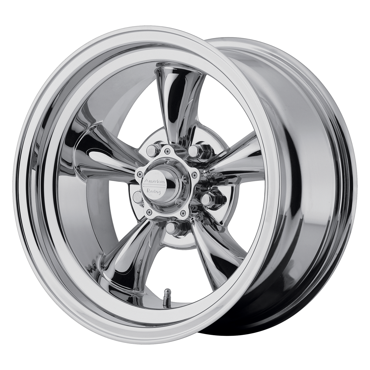 14x6 American Racing VN605 TORQ THRUST D Chrome Wheel 5x4.5 (-2mm)