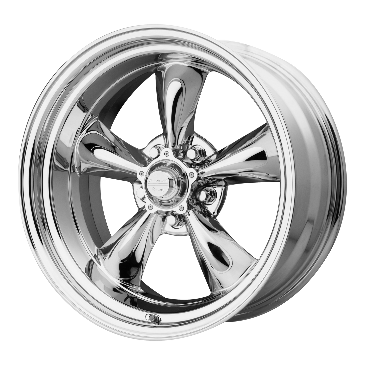 22x9 American Racing VN615 TORQ THRUST II 1 PC Chrome Wheel BLANK (15mm)