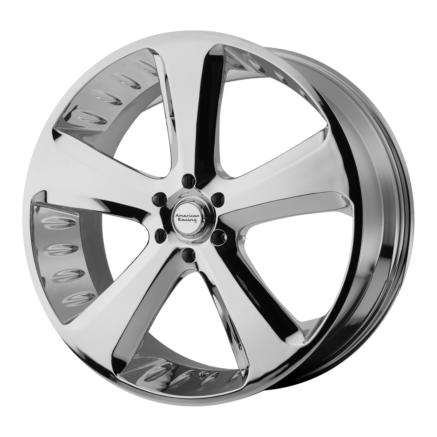 22x9.5 American Racing VN870 Chrome Wheel 6x5.5 (15mm)