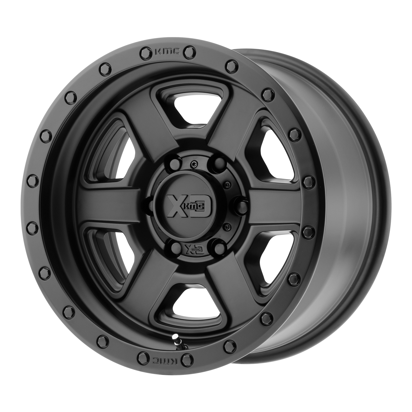 17x9 XD Series XD133 Satin Black Wheel 6x5.5 (-12mm)