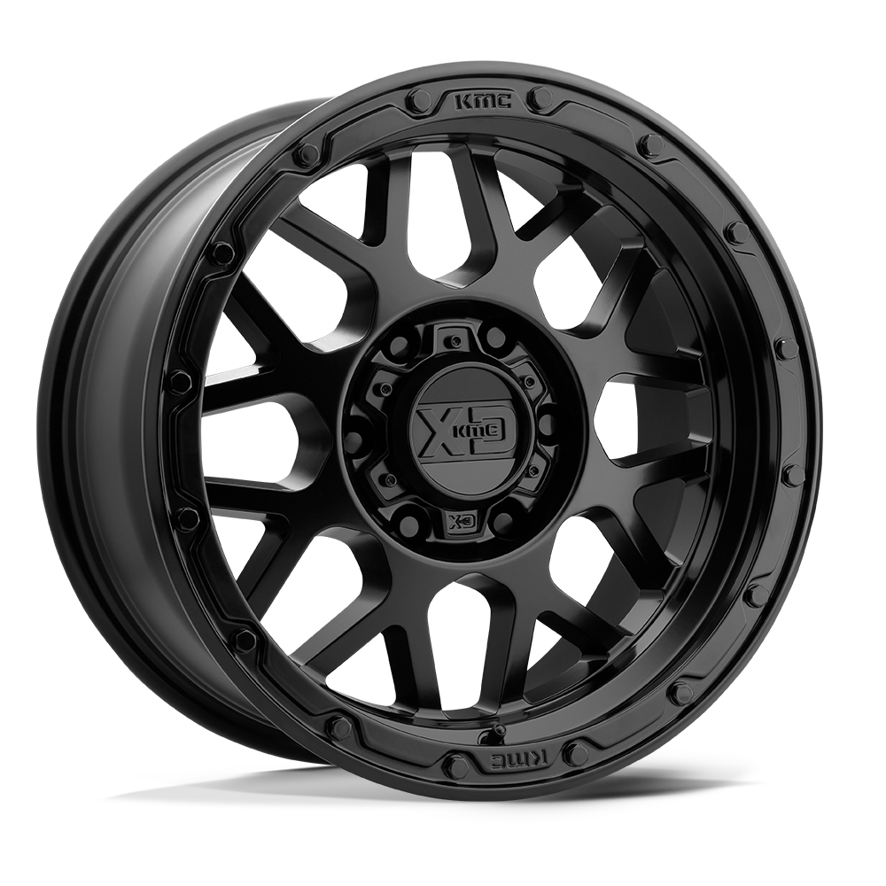 18x8.5 XD XD135 GRENADE OR Matte Black Wheel 6x135 (0mm)