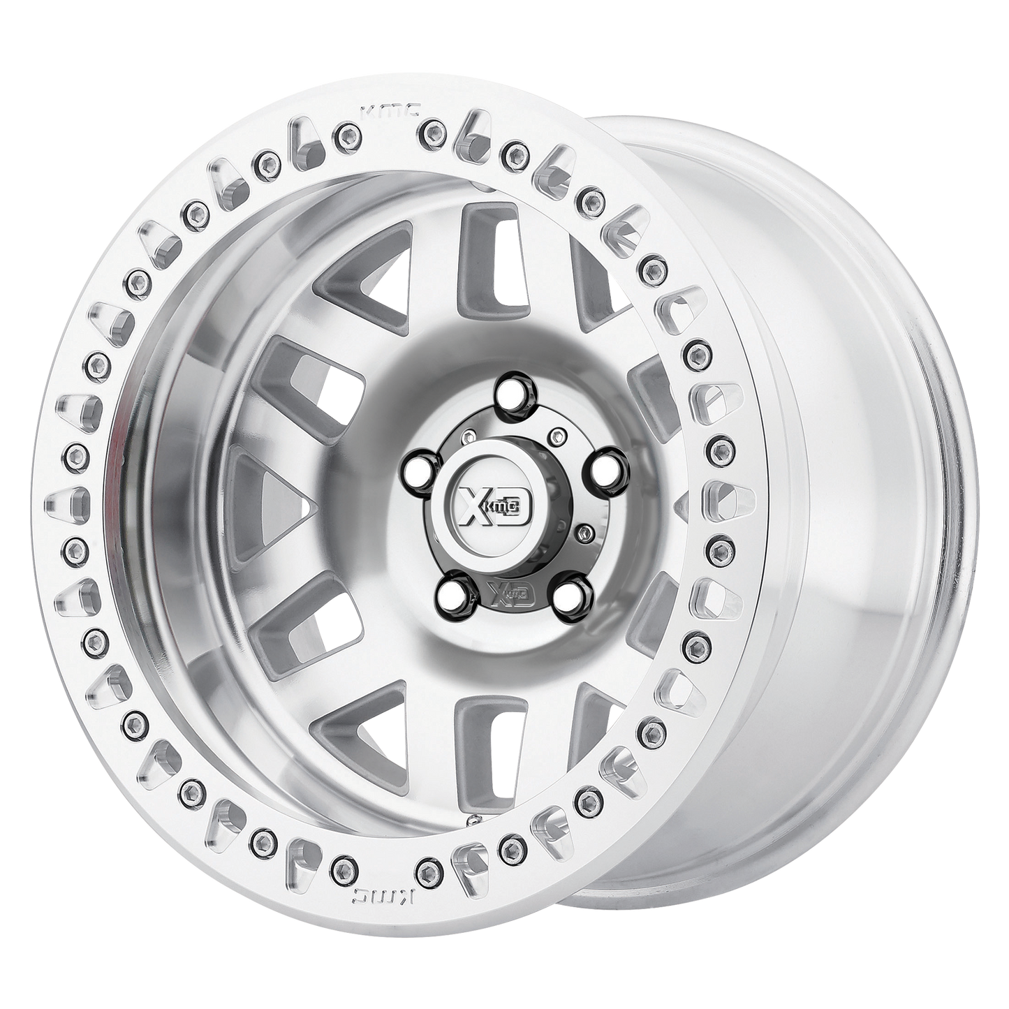 17x9 XD Series XD229 Machete Machined BEADLOCK Wheel 5x120 (-38mm)