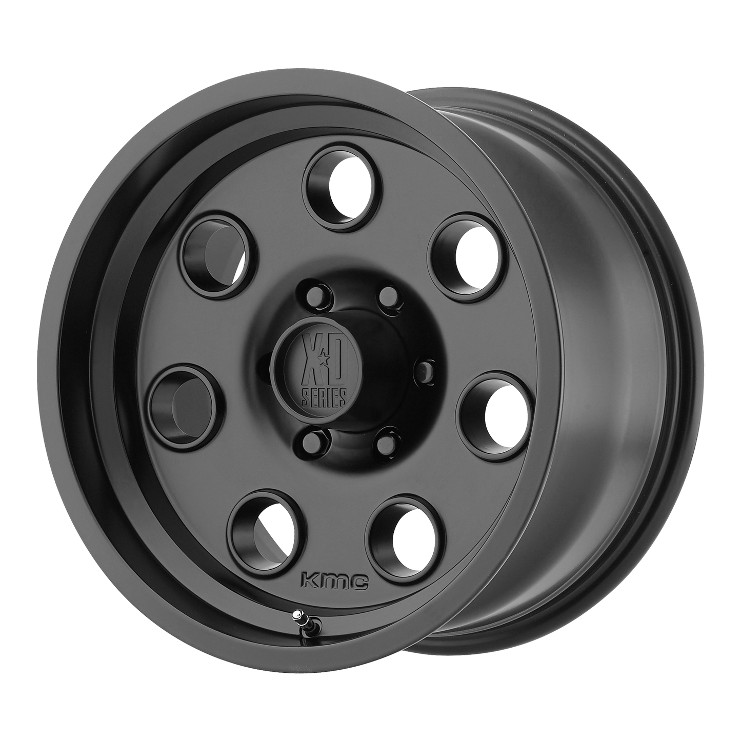 17x8 XD XD300 PULLEY Satin Black Wheel 5x5.5 (0mm)
