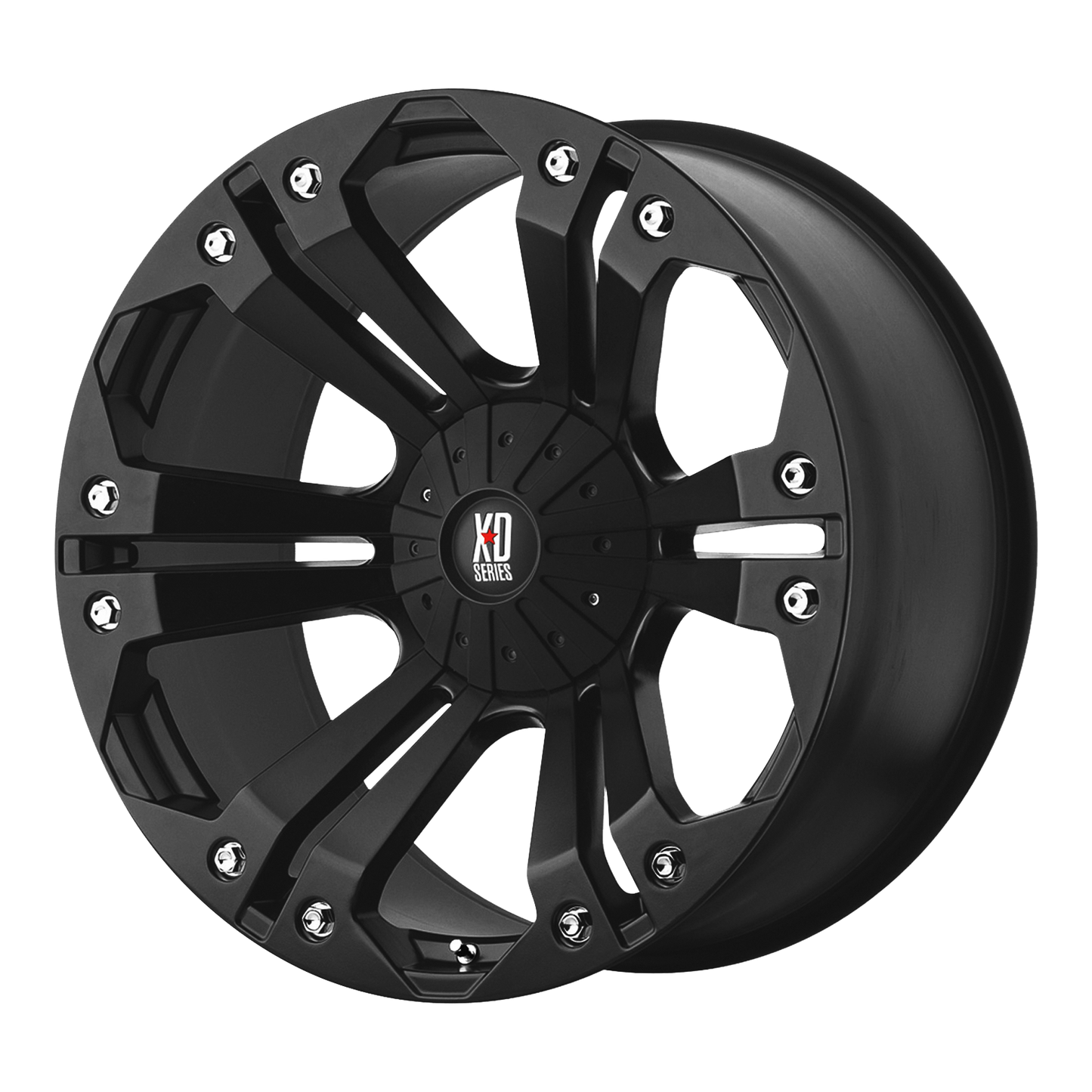 20x9 XD XD778 MONSTER Matte Black Wheel 8X6.5 (18mm)