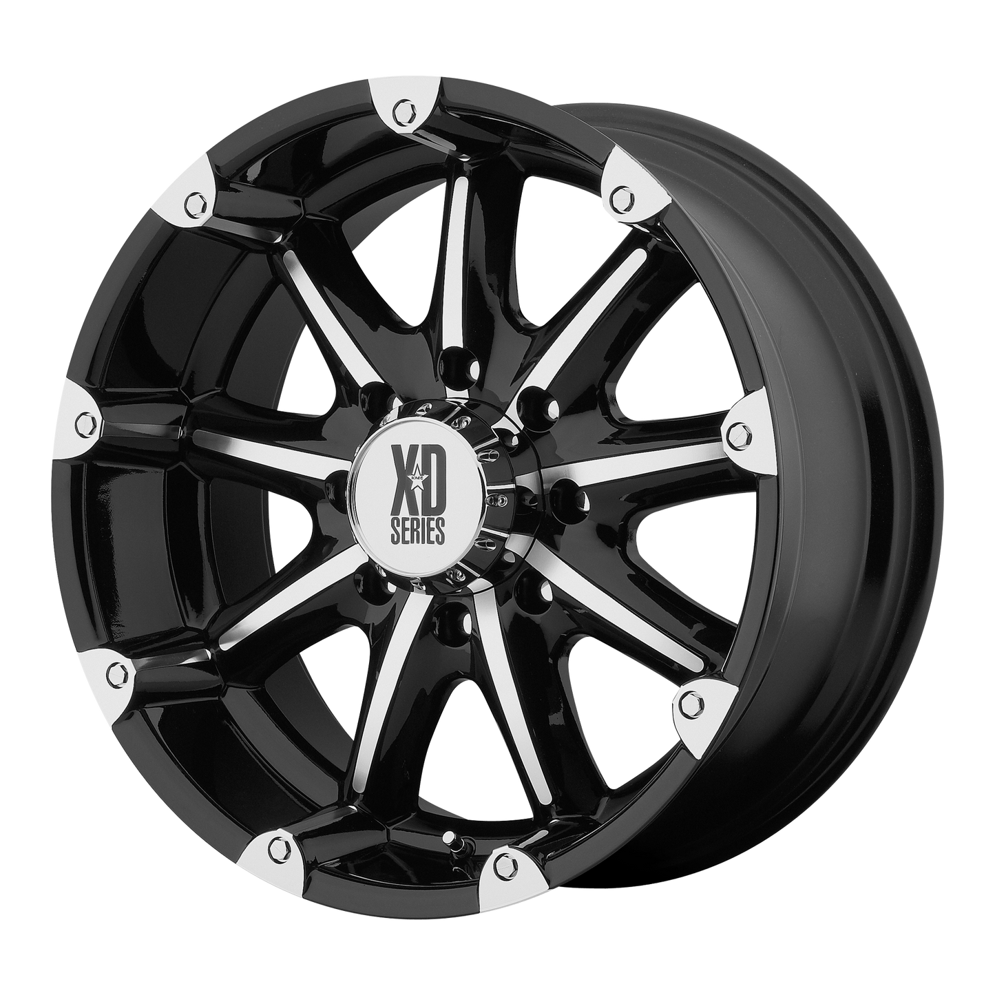 20x9 XD XD779 BADLANDS Gloss Black Machined Wheel 5x5.5 (-12mm)