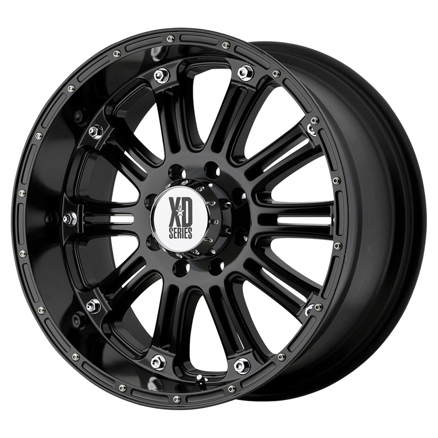 18x9 XD Series XD795 Gloss Black Wheel 8x170 (-12mm)