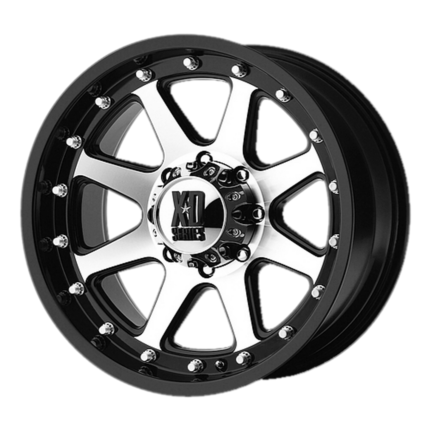16x9 XD XD798 ADDICT Matte Black Machined Wheel 8x170 (-12mm)