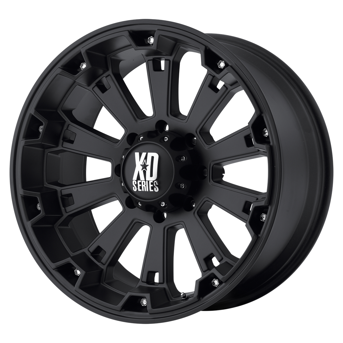 18x9 XD XD800 MISFIT Matte Black Wheel 6x5.5 (0mm)