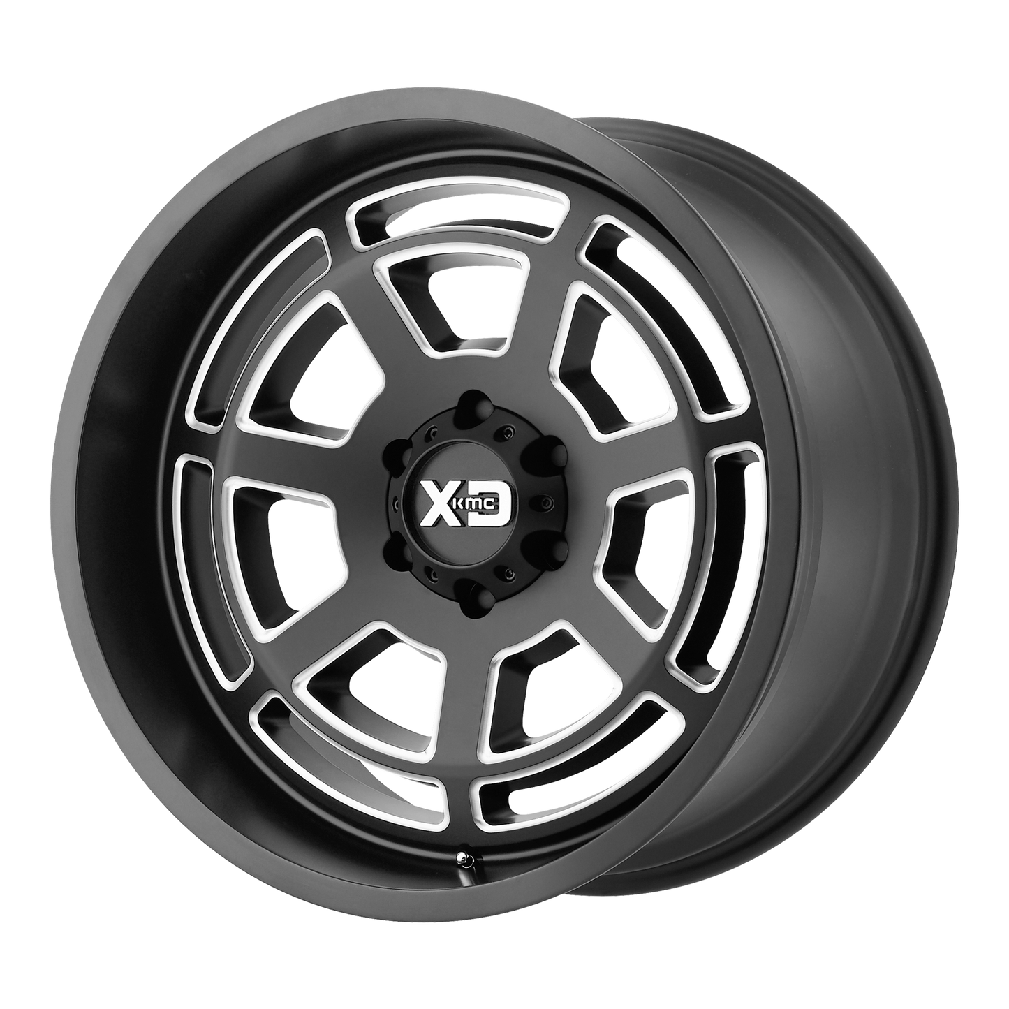 20x10 XD Series XD824 Black Milled Wheel 8x6.5 (-24mm)