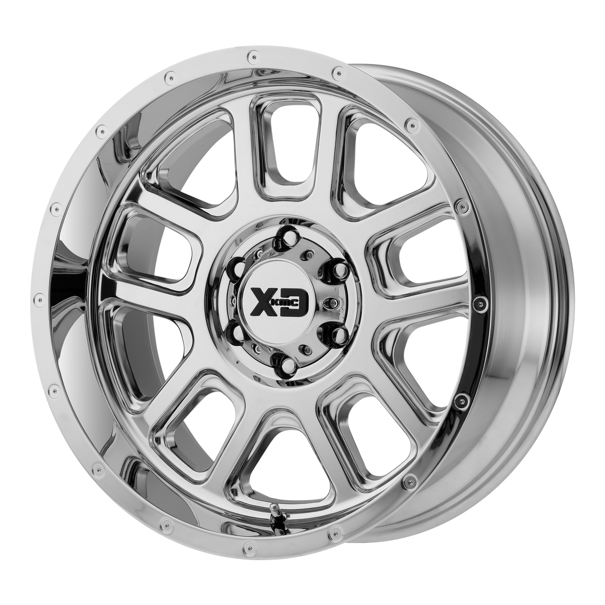 20x9 XD XD828 DELTA Chrome Wheel 5x5 (0mm)