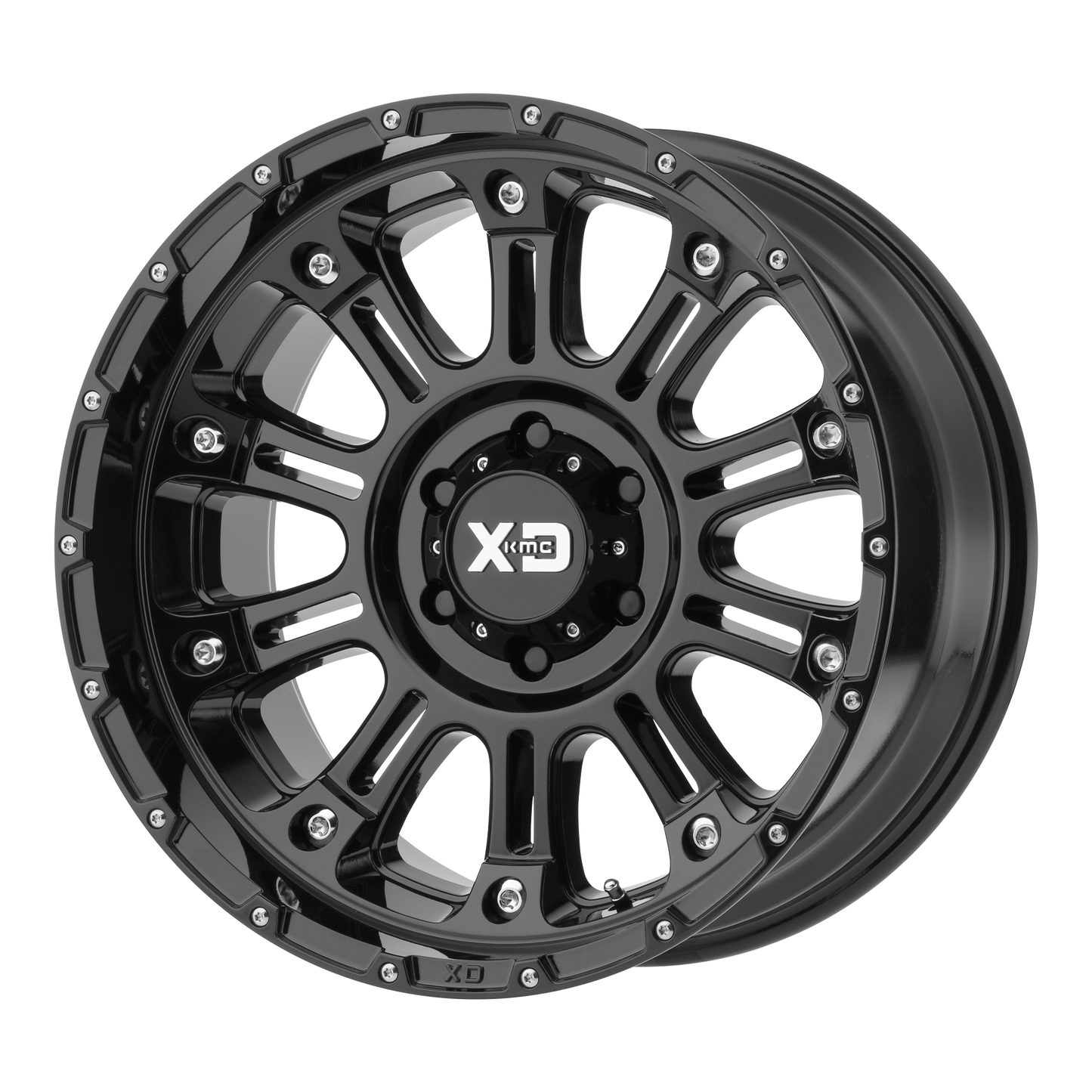 22x12 XD XD829 HOSS II Gloss Black Wheel 6x5.5 (-44mm)