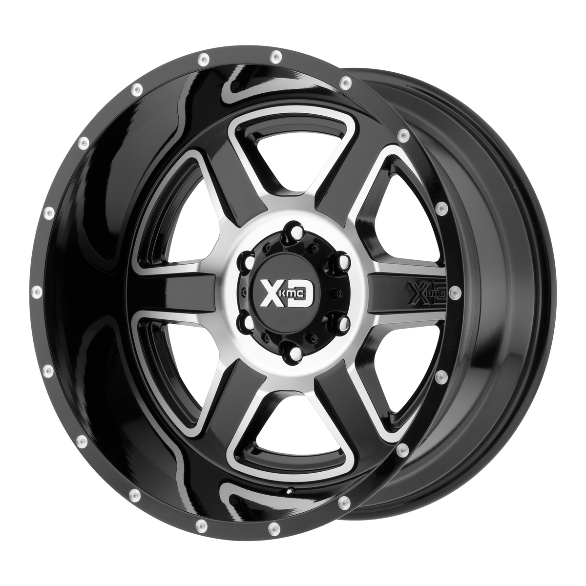 20x9 XD Series XD832 Black Machined Wheel 5x5.5 (-12mm)