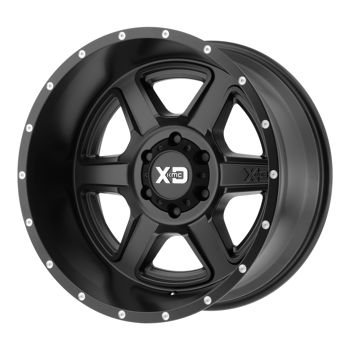 18x9 XD XD832 FUSION Satin Black Wheel 6x135 (18mm)