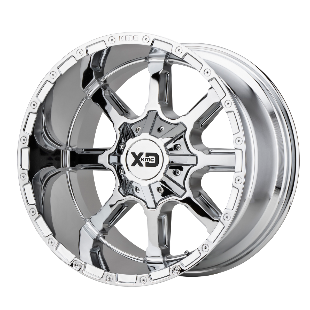 22x10 XD XD838 MAMMOTH Chrome Wheel BLANK (-18mm)