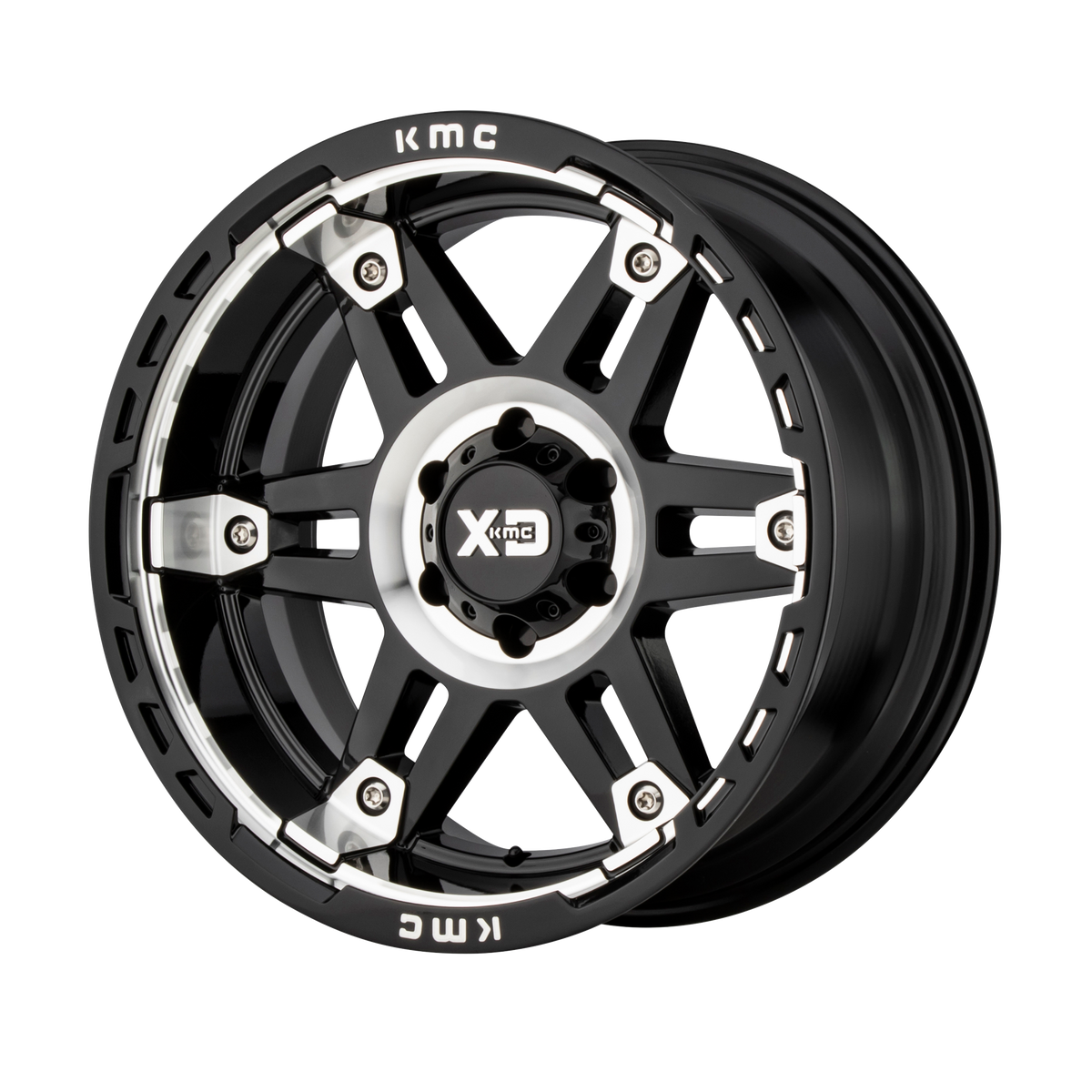 20x9 XD XD840 SPY II Gloss Black Machined Wheel 8x170 (0mm)