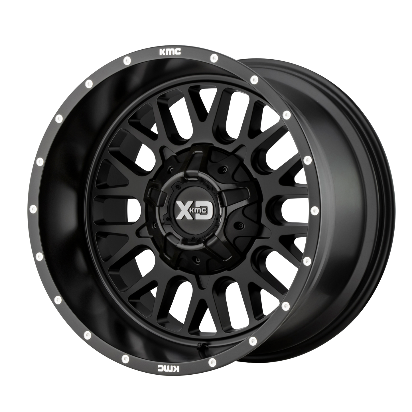 20x12 XD XD842 SNARE Satin Black Wheel BLANK (-44mm)