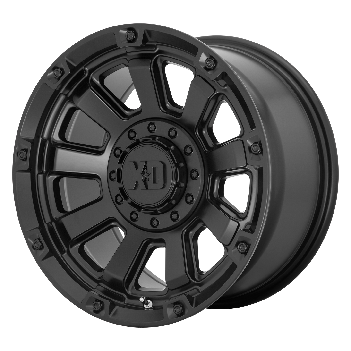 20x10 XD XD852 GAUNTLET Satin Black Wheel 8x180 (-18mm)