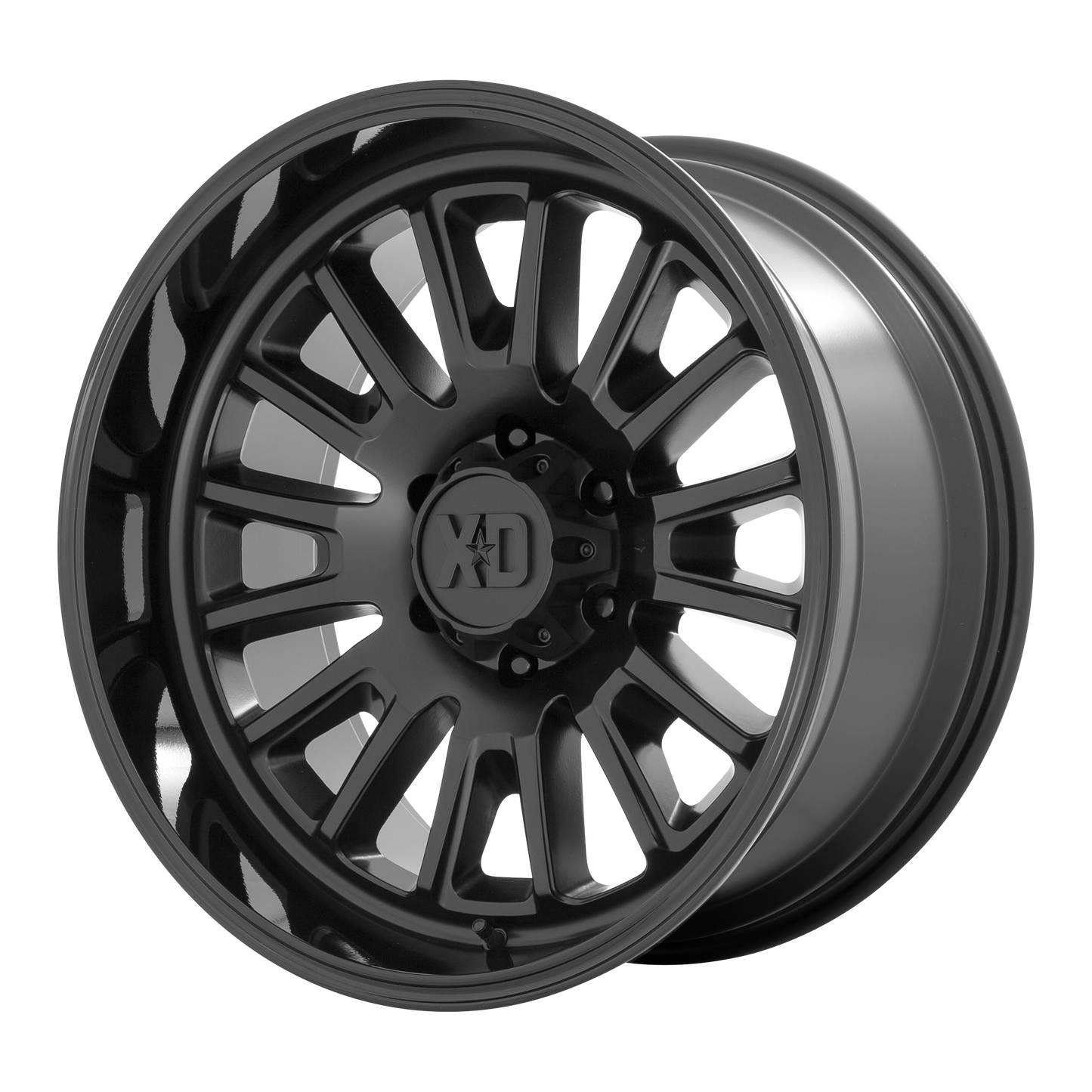 20x9 XD XD864 ROVER Satin Black With Gloss Black Lip Wheel 5x5 (18mm)