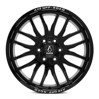 20x9.5,9 Axe Wheels Hades Gloss Black Wheel 6x135-6x5.5 (15mm)