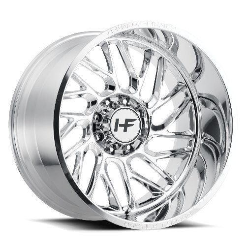 22x12 Hostile HF02 Super Beast Polished FORGED RIGHT Wheel 8x170 (-44mm)