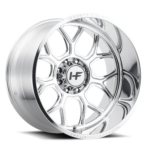 26x12 Hostile HF04 Punisher Polished FORGED Wheel 8x180 (-44mm)
