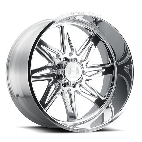 26x14 Hostile FORGED Tomahawk Polished LEFT Wheel 6x5.5 (-76mm)
