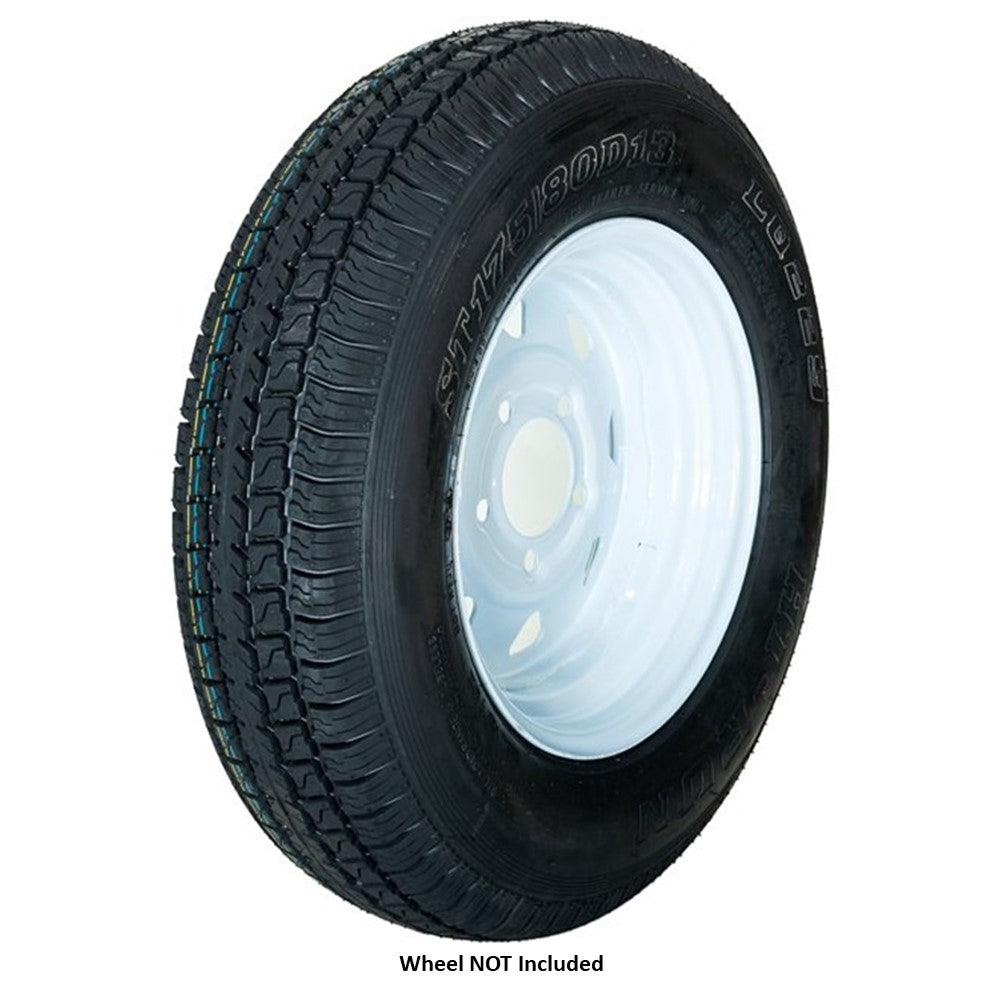 18.5X8.50-8/6 STC Hi-Run SU03 (8X7 5-4.5 WHITE SOLID White Solid) TRAILER Tire
