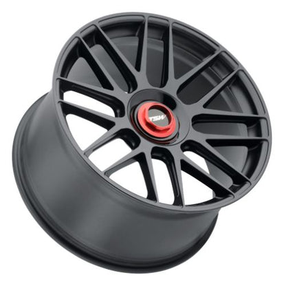20x9 TSW HOCKENHEIM-T DOUBLE BLACK W/ BALL MILLED SPOKE Wheel 5x4.5 (20mm)
