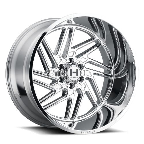 20x10 Hostile H116 Jigsaw Armor Plated (Chrome) Wheel 6x5.5 (-19mm)