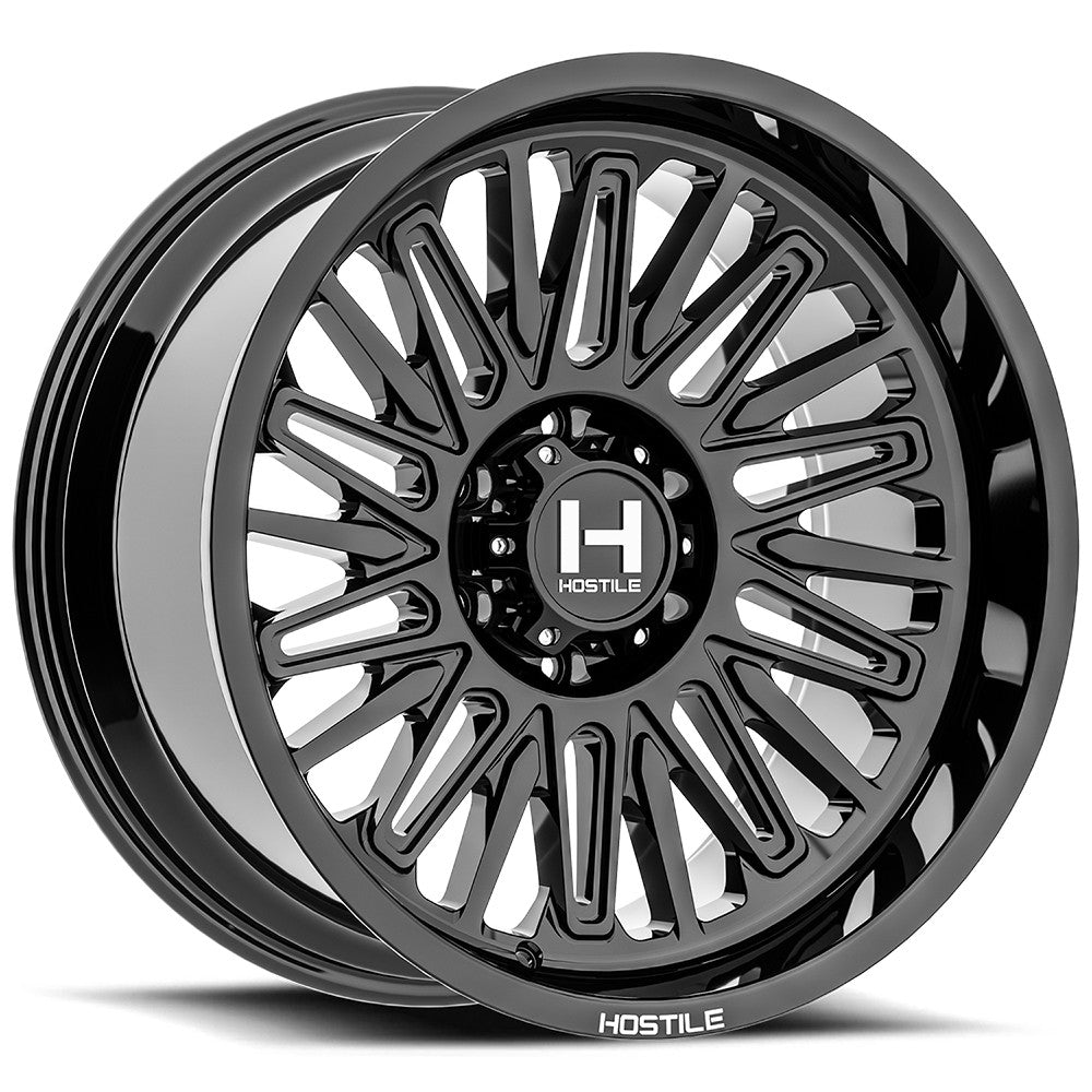 20x10 Hostile H143 Rampage Asphalt Wheel 6x135 (-19mm)