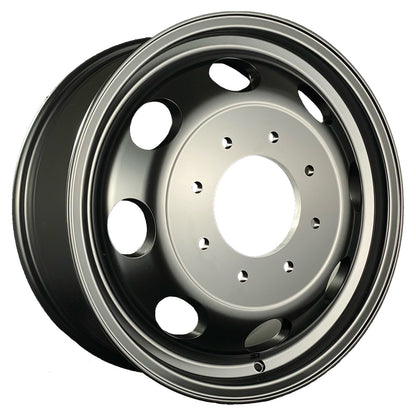 20x8.25 Hostile H410 Dually Inner Asphalt (Black) Wheel 8x200 (115mm)