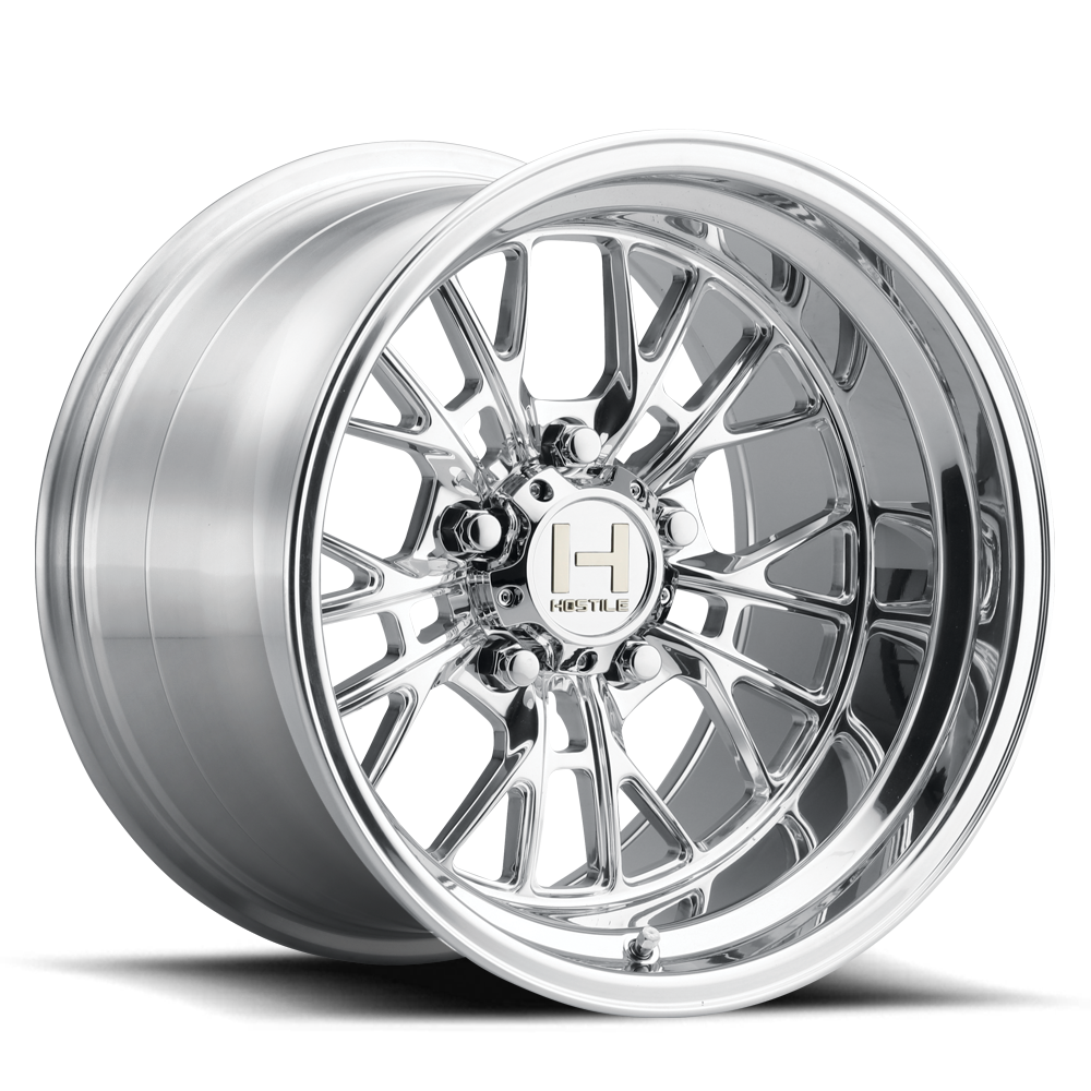 15x10 Hostile Hurricane Polished FORGED UTV Wheel 5x4.5 (0mm)