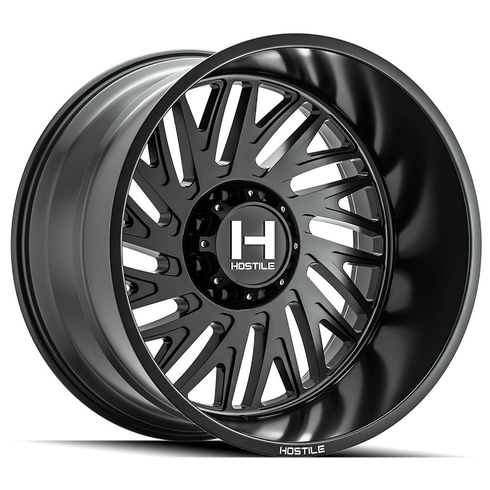 20x9 Hostile H131 Syclone Asphalt (Satin Black) Wheel 8x180 (0mm)