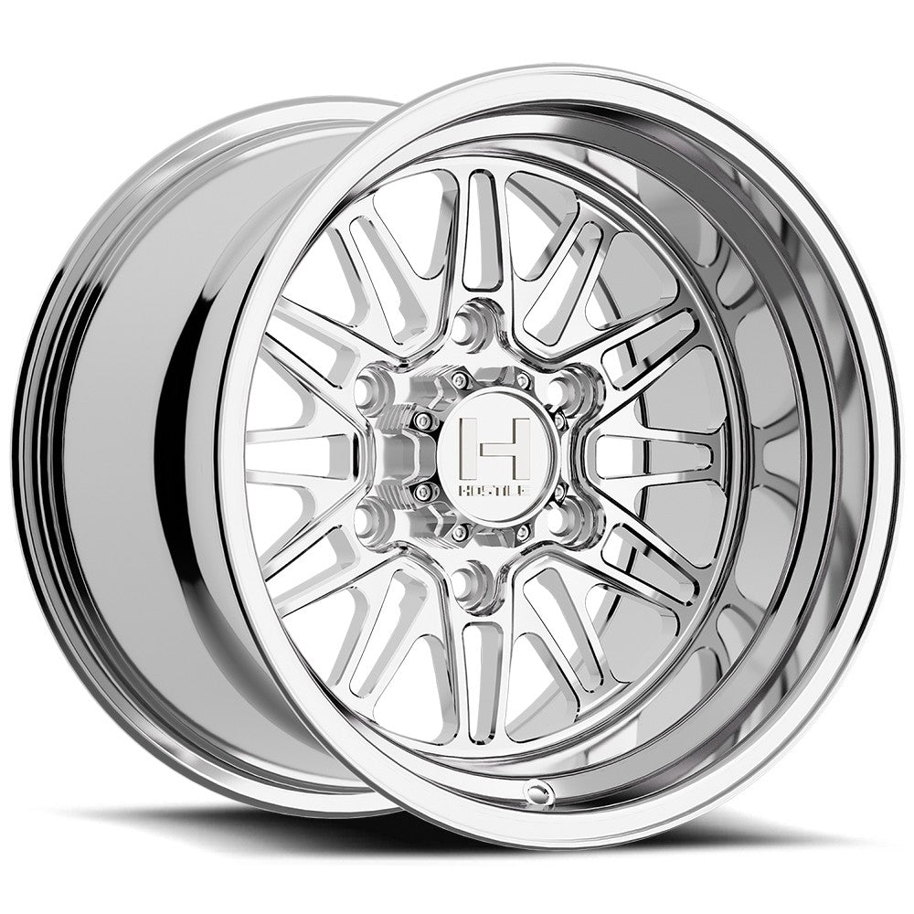 15x12 Hostile UTV HF26 Gecko Polished FORGED Wheel 6x5.5 (-38mm)