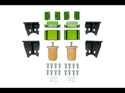 HIGH PERFORMANCE REAR BUMP STOP SYSTEM - SPRINTER 4X4 AND AWD, 19-UP