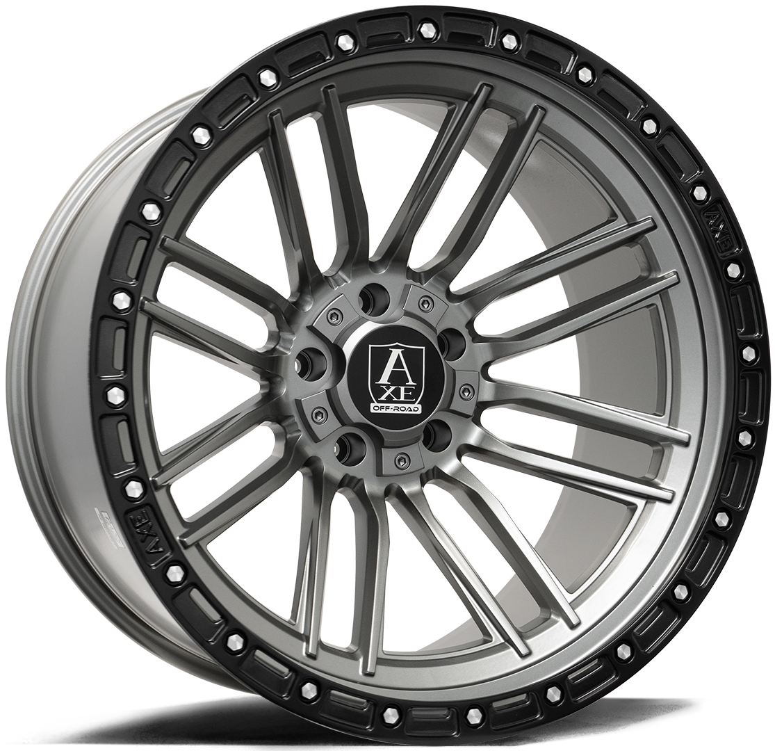 22x12 Axe Icarus Grey Wheel 5x5/5x5.5 (-44mm)