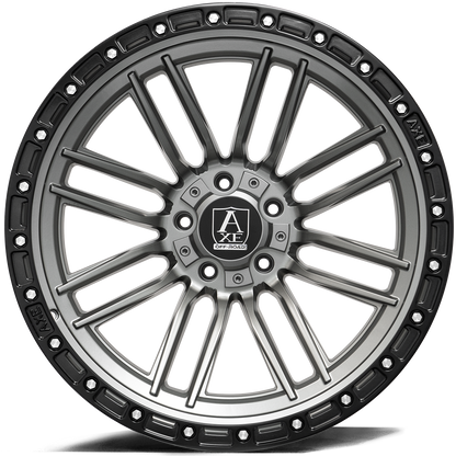 22x12 Axe Icarus Grey Wheel 5x5/5x5.5 (-44mm)