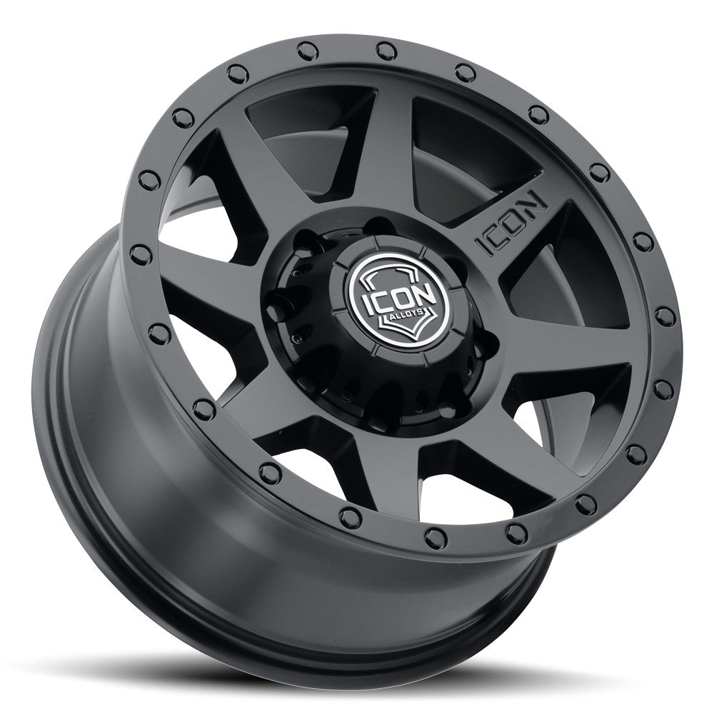 20x9 Icon Alloys Rebound Double Black Wheel 8x170 (6mm)