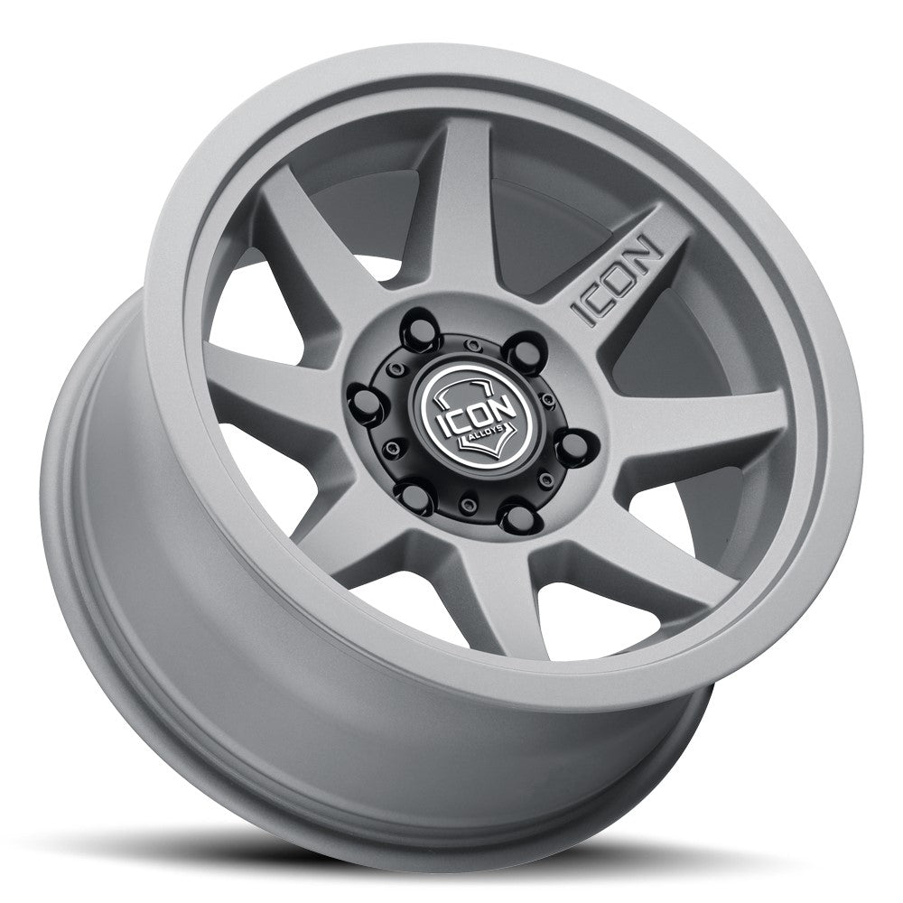 17x8.5 Icon Alloys Rebound SLX Charcoal Wheel 6x135 (6mm)