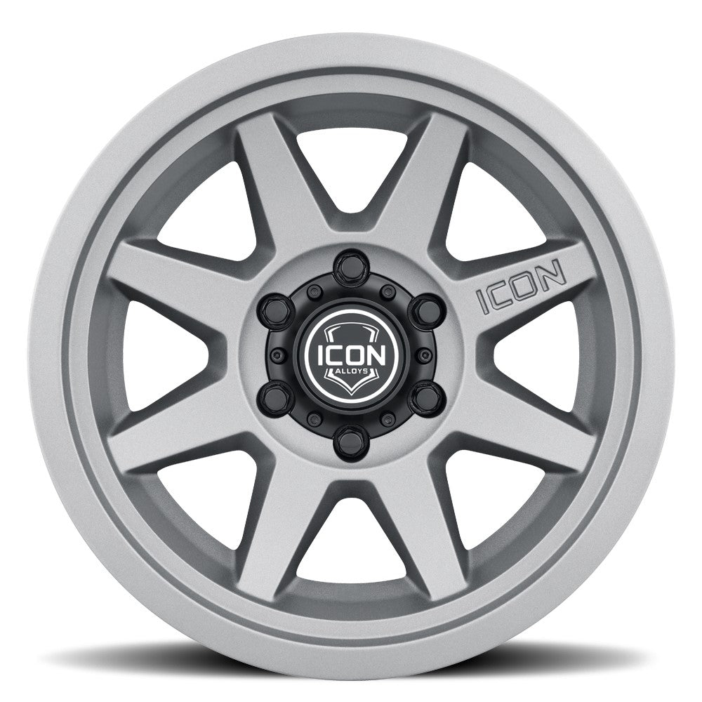 17x8.5 Icon Alloys Rebound SLX Charcoal Wheel 6x135 (6mm)