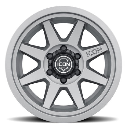 17x8.5 Icon Alloys Rebound SLX Charcoal Wheel 6x135 (6mm)