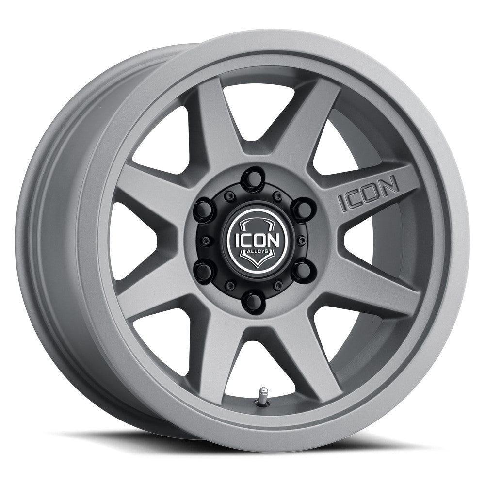 17x8.5 Icon Alloys Rebound SLX Charcoal Wheel 6x135 (6mm)