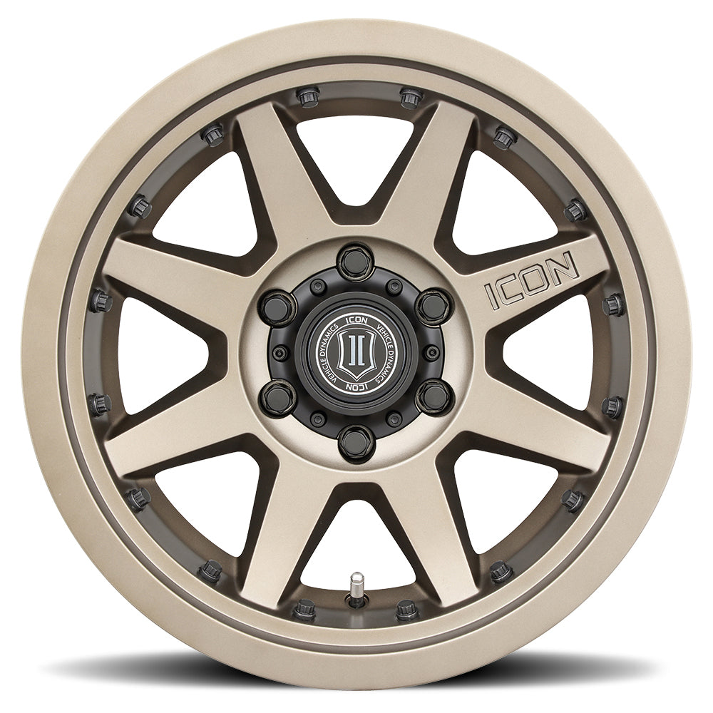 17x8.5 Icon Alloys Rebound Pro Bronze Wheel 5x4.5 (0mm)