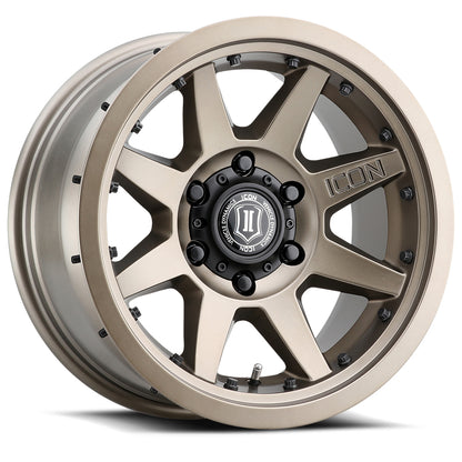 17x8.5 Icon Alloys Rebound Pro Bronze Wheel 5x4.5 (0mm)