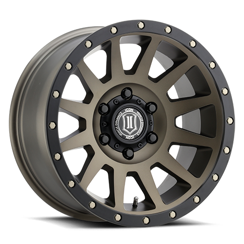 20x10 Icon Alloys Compression Bronze Wheel 8x6.5 (-19mm)