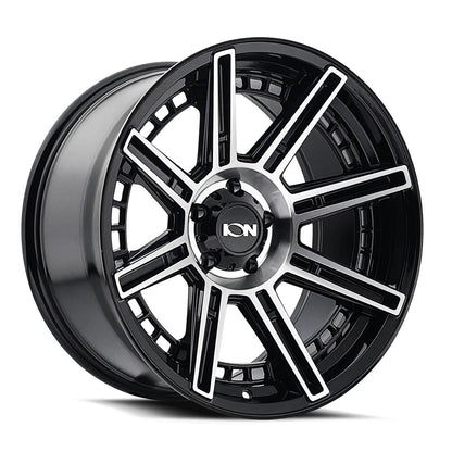 20x9 Ion 149 Black/Machined Wheel 6x135 (-12mm)