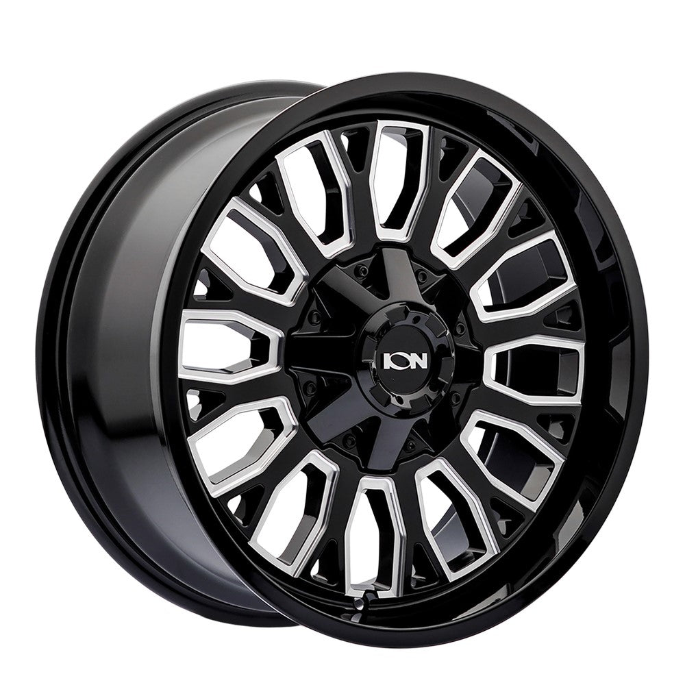 20x9 Ion 152 Black/Milled Wheel 8x180 (0mm)