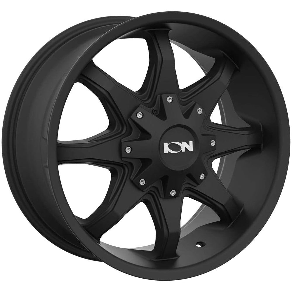 18x9 Ion 181 Satin Black Wheel 8x180 (18mm)