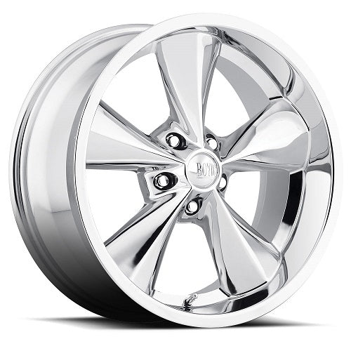 17x7 Boyd Coddington BC1 Junkyard Dog High Polish Wheel 5x4.5 (0mm)