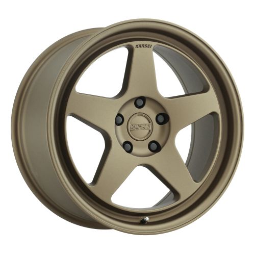 18x8.5 Kansei K12B KNP Textured Bronze Wheel 5x120 (35mm)